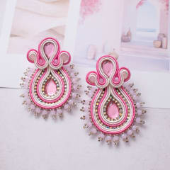 Aros Turquía Doble rosado