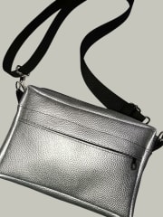 Bandolera plateada