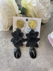 Aros Racimo flores y gota negra