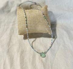 Choker agua fluorita
