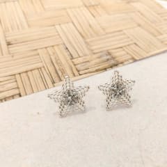 Aros Estrellitas transparente