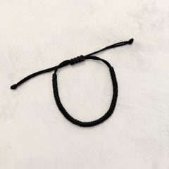 Pulsera Hilo Simple negro