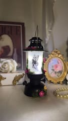 Farol Tubular negro