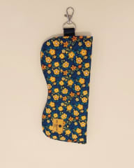 Estuche Lentes Flores amarillas