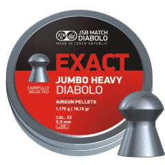 LATA DE POSTONES JSB EXACT JUMBO HEAVY DIABOLO, UNI. 500