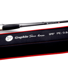 CAÑA BAD FISH GRAPHITE SEA BASS 2 TRAMOS, 285CM