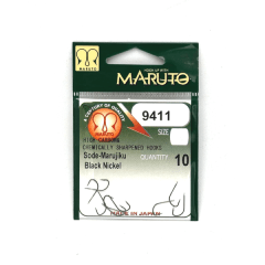 ANZUELOS MARUTO SODE - MARUJIKU BLACK NICKEL #9411