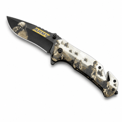 NAVAJA ALBAINOX ARMY CON DECORACION EN 3D