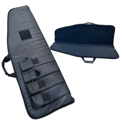 BOLSO FUNDA DE TRANSPORTE PARA RIFLE NEGRO 100X33CM