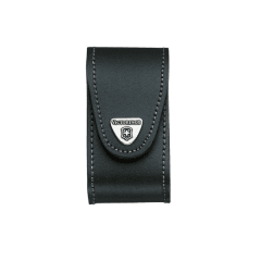 ESTUCHE DE CUERO VICTORINOX COLOR NEGRO PARA CINTURÓN. TAMAÑO 9,8X5,2X3,7 CM