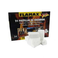 PASTILLAS DE ENCENDIDO FLAMAX 24 UNIDADES