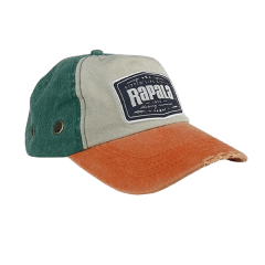 GORRO RAPALA BLANCO VERDE ROJO