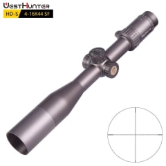 MIRA TELESCOPICA WEST HUNTER HD-S 4-16x44 SF CAFE
