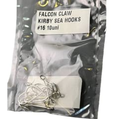 ANZUELOS FALCON CLAW KIRBY SEA HOOKS - CON OJAL
