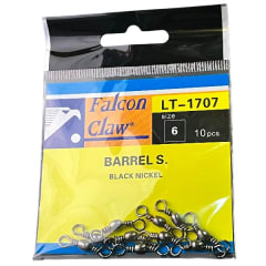 TRIPLE FALCON CLAW BARREL S. LT-1707 - BLACK NICKEL