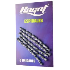 BOLSA DE PLOMOS ESPIRALES RAGOT 5 UNIDADES