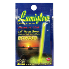 LUMIGLOW OKUMA CHEMICAL LIGHT 1.5'' NEON GREEN