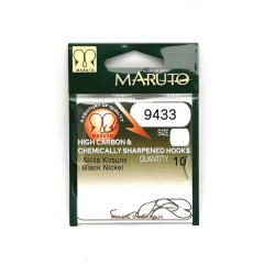 ANZUELO MARUTO AKITA KITSUNE BLACK NICKEL - PALETA 9433