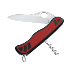 NAVAJA VICTORINOX SENTINEL ONE HAND COLOR ROJO/NEGRO
