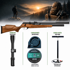 RIFLE T-REX MADERA KIT COMPLETO