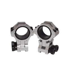 MONTURA COMANDER RIEL 11 AJUSTABLE - PLATEADA