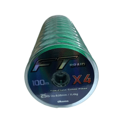 MULTIFILAMENTO OKUMA FT VERDE -100MTS-
