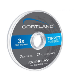LINEA PESCA PARA MOSCA CORTLAND, TRANSPARENTE Ø 0.18MM, 25MTS