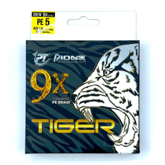 MULTIFILAMENTO PIONEER TIGER 9X MULTICOLOR -300MTS-