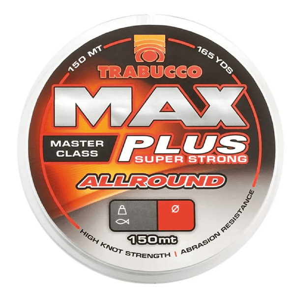 NYLON/ MONOFILAMENTO TRABUCCO MAX PLUS ALLROUND -150MTS-1