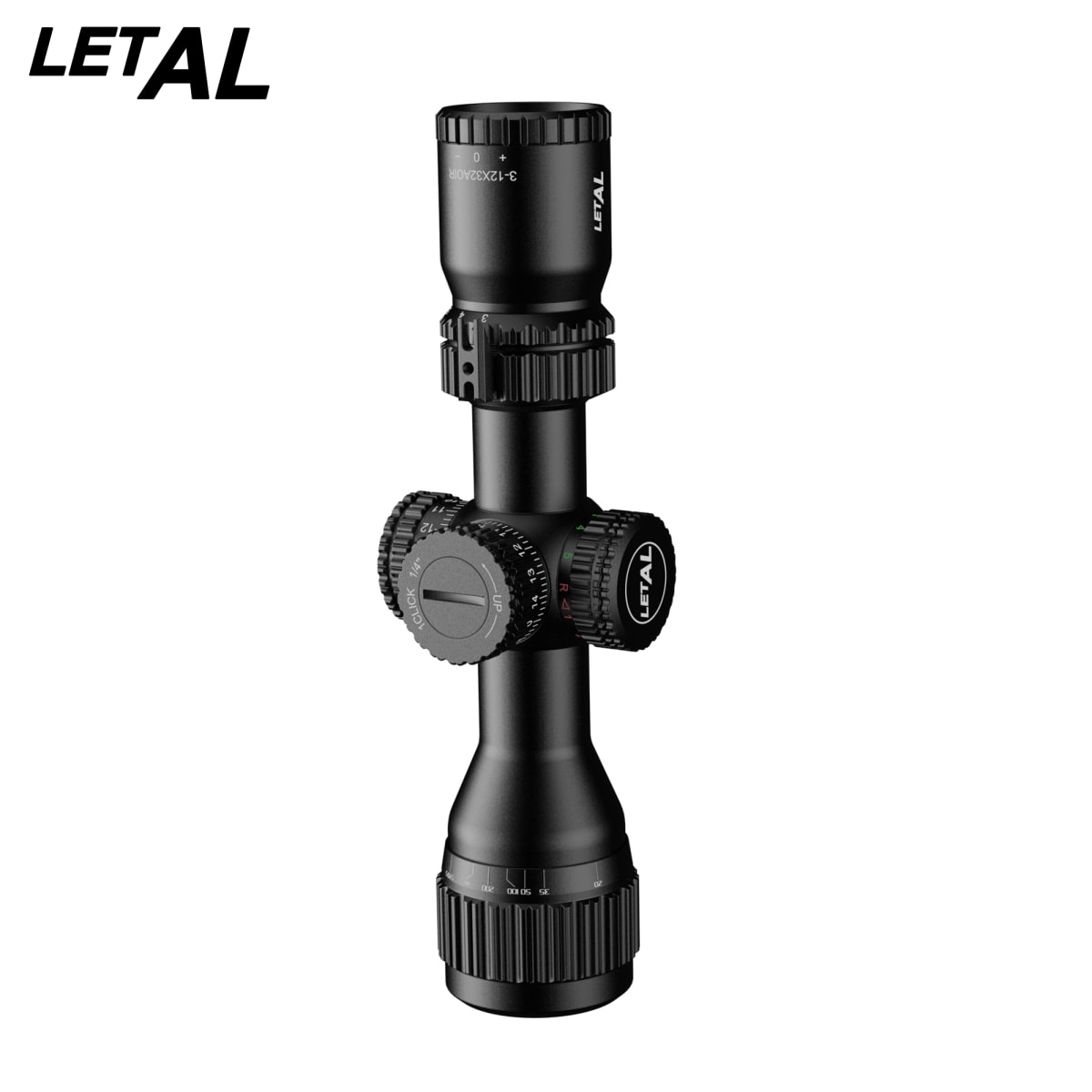 MIRA TELESCOPICA LETAL 3-12X32 AO FFP5