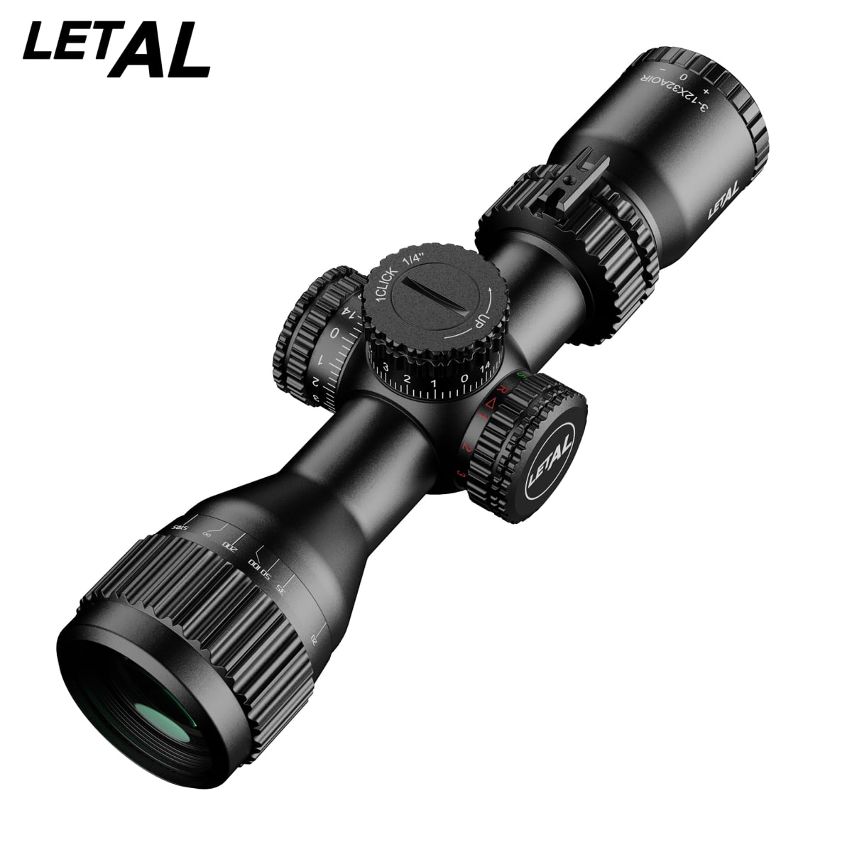 MIRA TELESCOPICA LETAL 3-12X32 AO FFP9