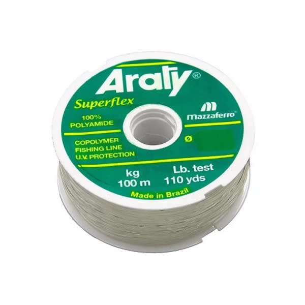 NYLON/ MONOFILAMENTO ARATY SUPERFLEX TRASPARENTE -100MTS-1