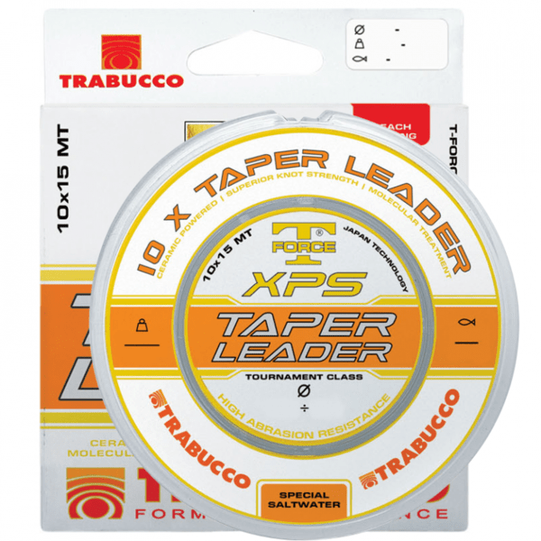 NYLON/ MONOFILAMENTO TRABUCCO XPS TAPER LEADER TRANSPARENTE -150MTS-1