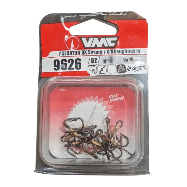 ANZUELO TIPO ARAÑO VMC 9626 PREDATOR 3X STRONG / O´SHAUGHNESSY1