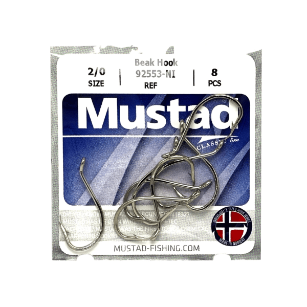 ANZUELOS MUSTAD BEAK HOOK 92553-NI1
