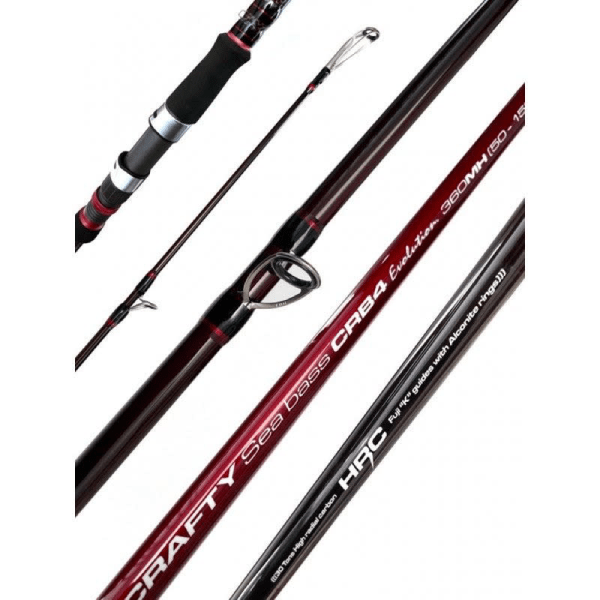 CAÑA CINNETIC CRAFTY SEA BASS CRB4 EVOLUTION 2 TRAMOS, 330CM1