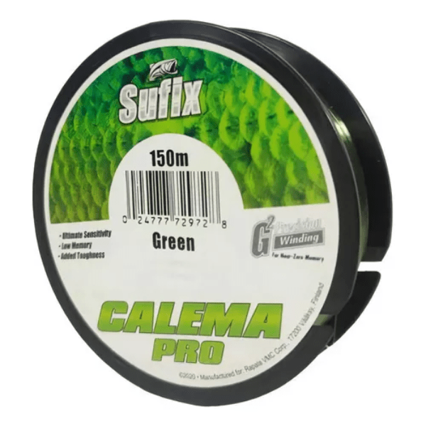 NYLON/ MONOFILAMENTO SUFIX CALEMA PRO GREEN -150MTS-1