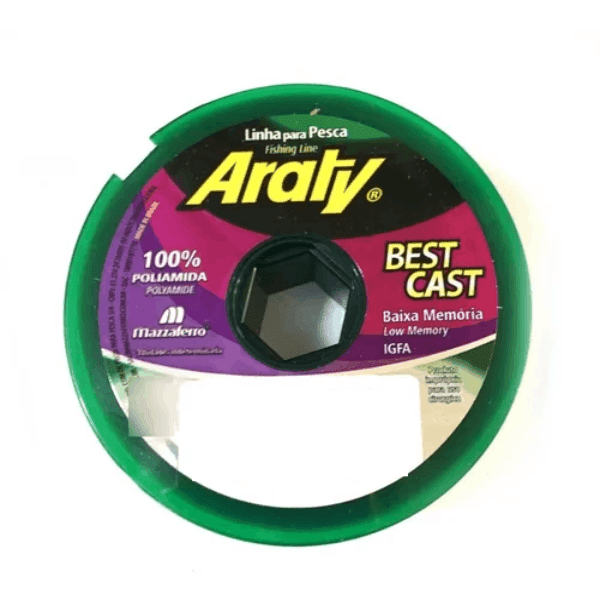 NYLON/ MONOFILAMENTO ARATY BEST CAST BLANCO -100MTS-2