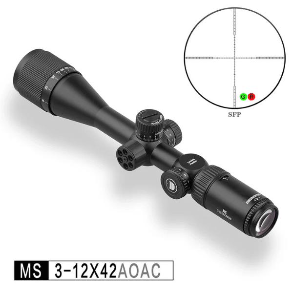 MIRA TELESCÓPICA DISCOVERY MS 3-12X42 AOAC1