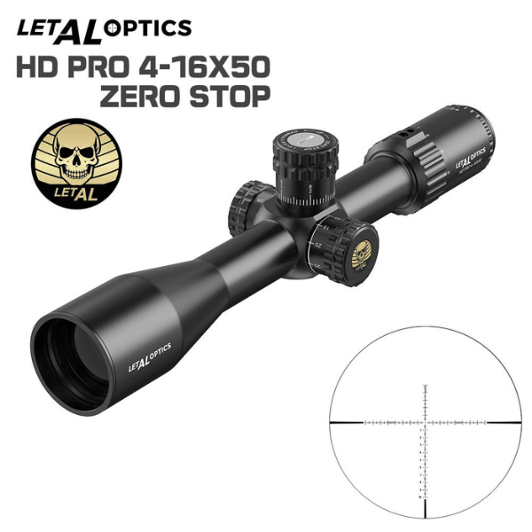MIRA TELESCOPICA LETAL HD PRO 4-16X501