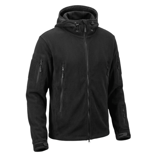 POLERON POLAR CON CAPUCHA - NEGRO1