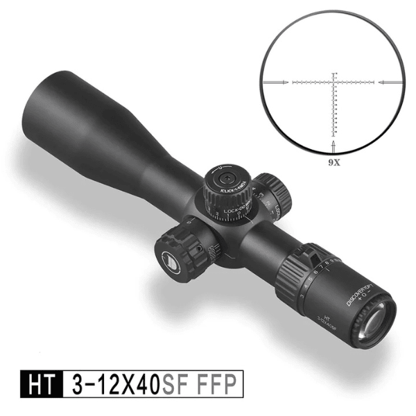 MIRA TELESCOPICA DISCOVERY HT 3-12X40SF FFP1