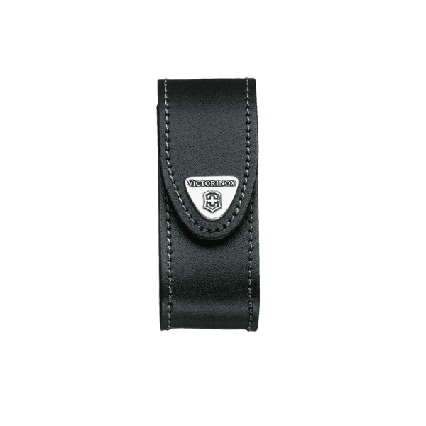 ESTUCHE DE CUERO VICTORINOX COLOR NEGRO PARA CINTURÓN. TAMAÑO 10X4,1X3,7 CM1