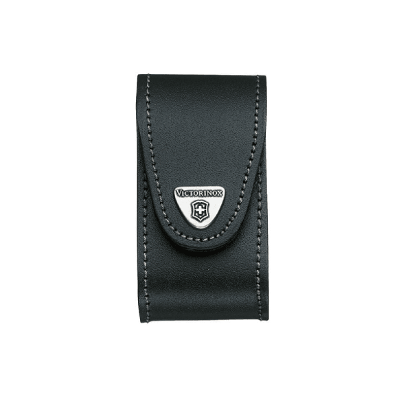 ESTUCHE DE CUERO VICTORINOX COLOR NEGRO PARA CINTURÓN. TAMAÑO 9,8X5,2X3,7 CM1