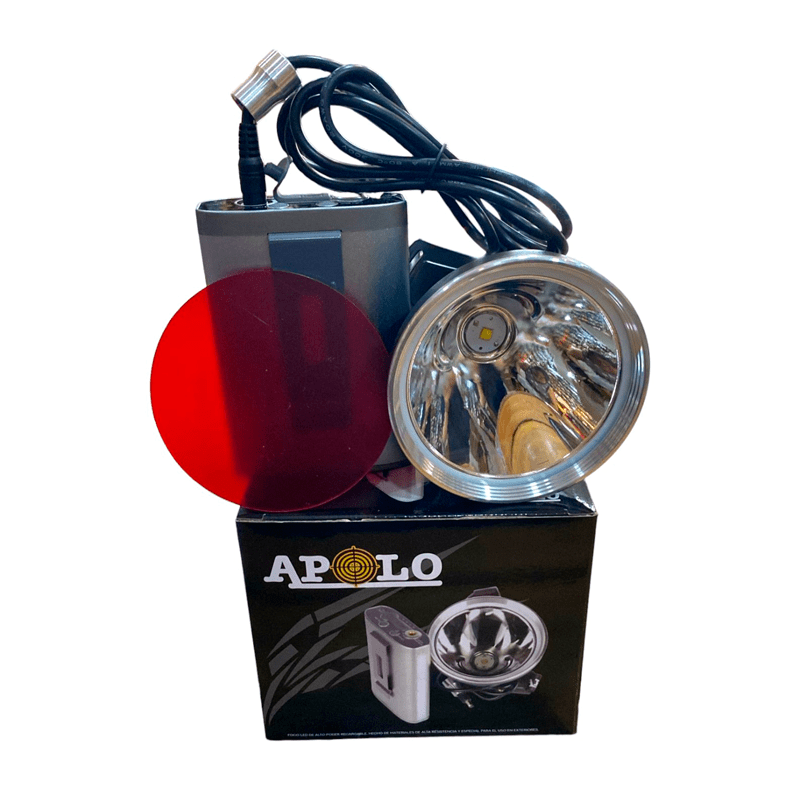 FOCO APOLO 1000 LUMENES (MICA ROJA INTERCAMBIABLE)1