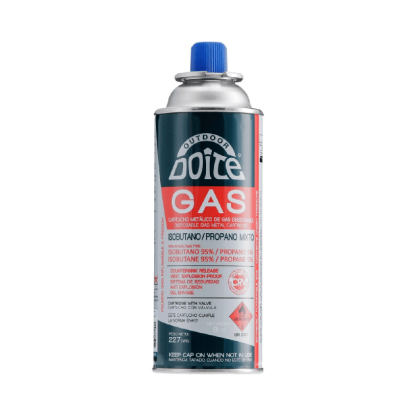 GAS BUTANO DOITE CARTUCHO 227 GR1