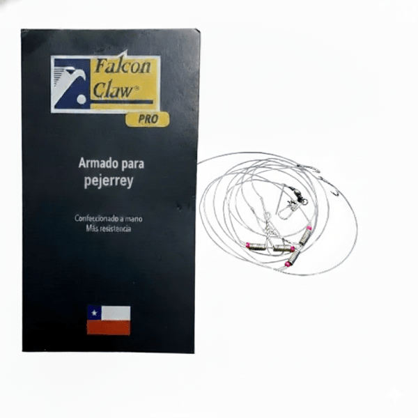 ARMADO PEJERREY FALCON CLAW PRO C/ROTOR 2 ANZUELOS1