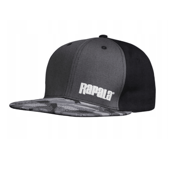 GORRO RAPALA NEGRO GRIS CAMO1