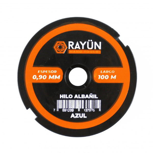 NYLON/ MONOFILAMENTO RAYÜN HILO ALBAÑIL AZUL -100MTS-1