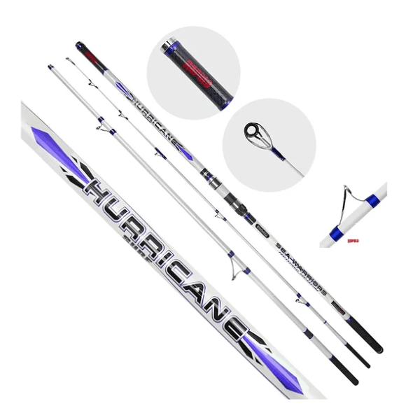 CAÑA RAPALA HURRICANE 3 TRAMOS, 420CM1